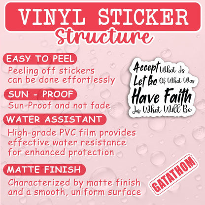 3PCS Christian Sticker God Is Still Writing Your Story Waterproof Vinyl Decal