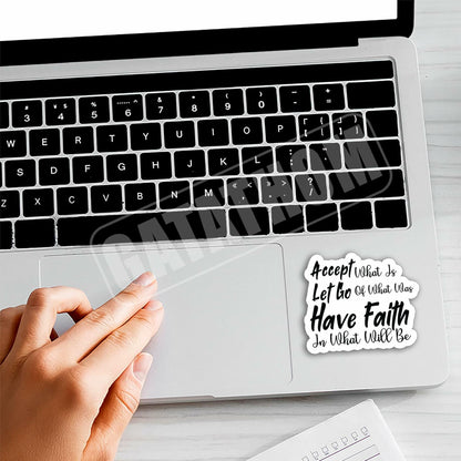 3PCS Christian Sticker God Is Still Writing Your Story Waterproof Vinyl Decal