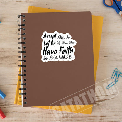 3PCS Christian Sticker God Is Still Writing Your Story Waterproof Vinyl Decal