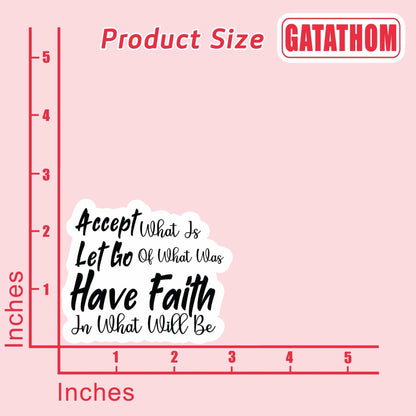 3PCS Christian Sticker God Is Still Writing Your Story Waterproof Vinyl Decal