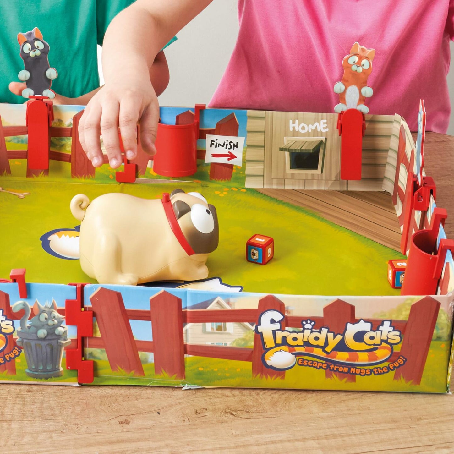 PlayMonster Fraidy Cats Interactive Kids Board Game Ages 5+ 2-4 Players