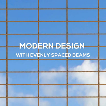 [09X12FT] Premium Outdoor Wooden Grape Trellis Pergola (SAK18579)