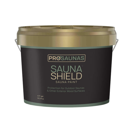 Prosaunas SaunaShield 2.7L Exterior Sauna Wood Surfaces Sauna Paint (SAK16548)