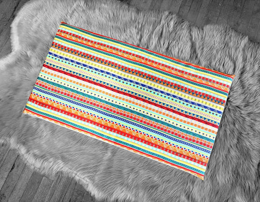 IKEA Bankkamrat, Hemmahos, Stuva Bench Pad Cover  Colorful Fiesta Stripe