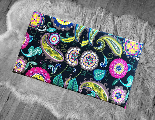IKEA Bankkamrat, Hemmahos, Stuva Bench Pad Cover  Colorful Paisley Print