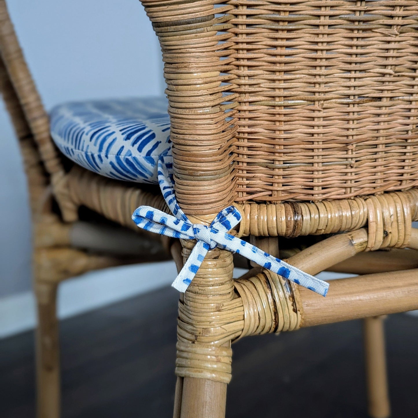 Blue Rain U-Shape Outdoor Chair Pads – Set of 2 – Compatible with IKEA Tarno, Ingolf & Sundso