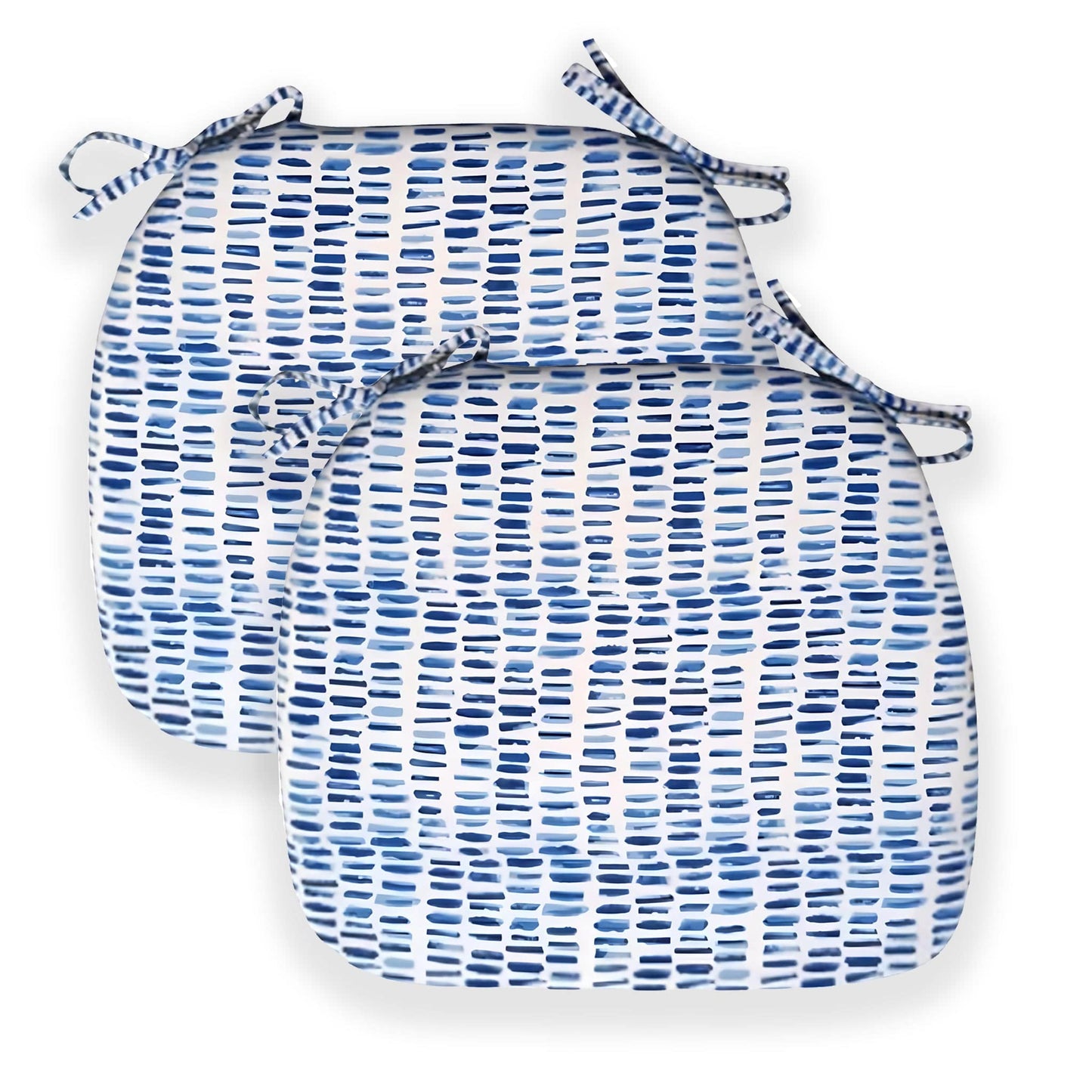 Blue Rain U-Shape Outdoor Chair Pads – Set of 2 – Compatible with IKEA Tarno, Ingolf & Sundso