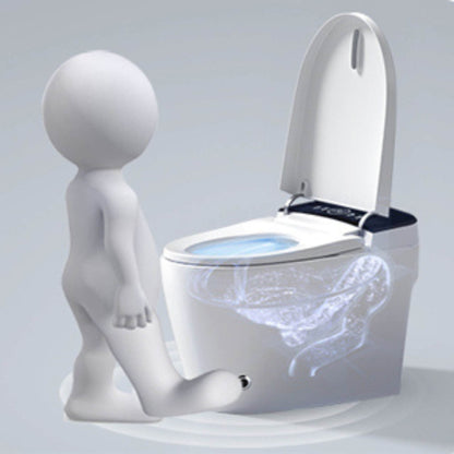 Smart Auto Dual Flush Tankless Toilet With Heated Bidet, Auto Open And Close (SAK37415)