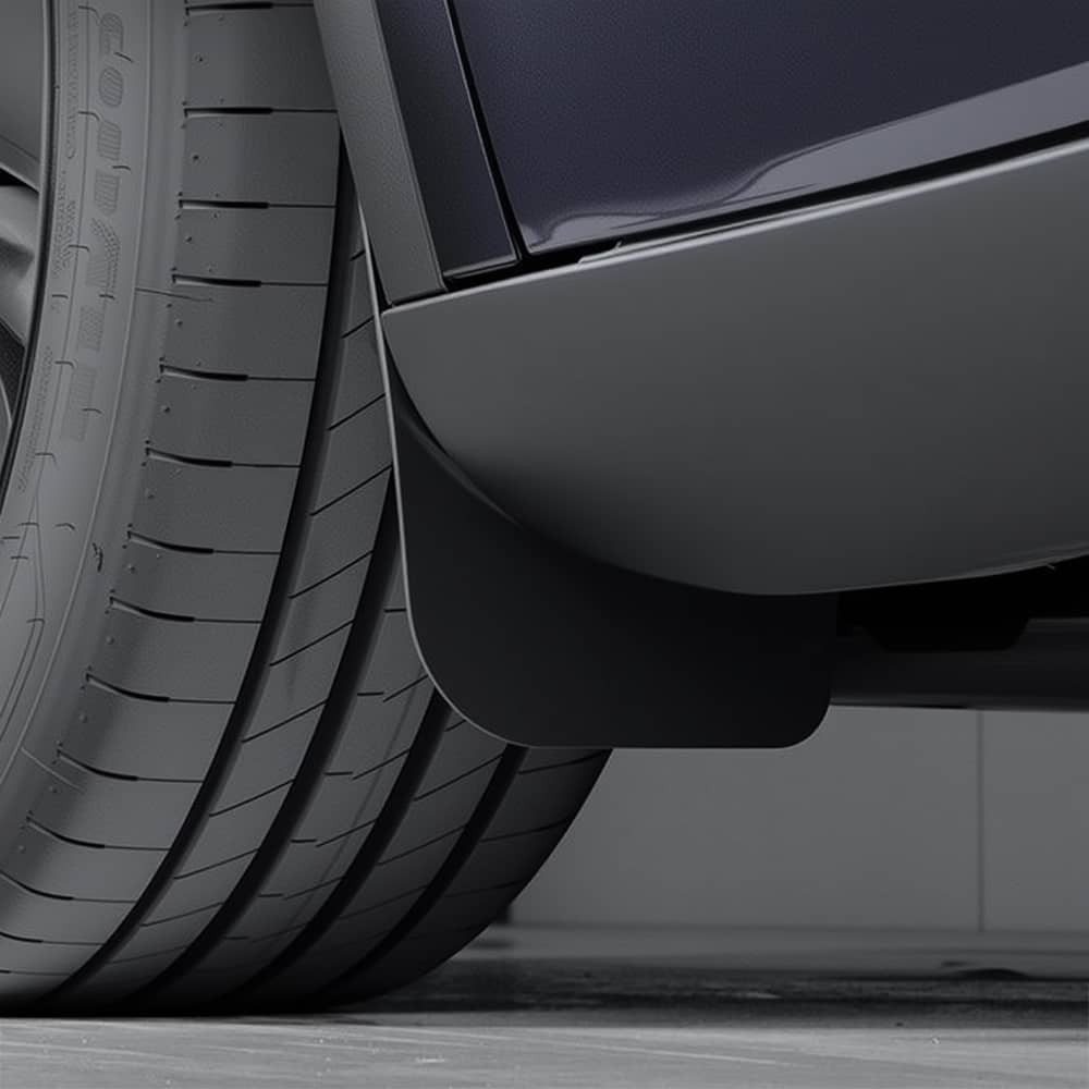 TESERY Hidden Mud Flaps for Model Y Juniper | Invisible Protection