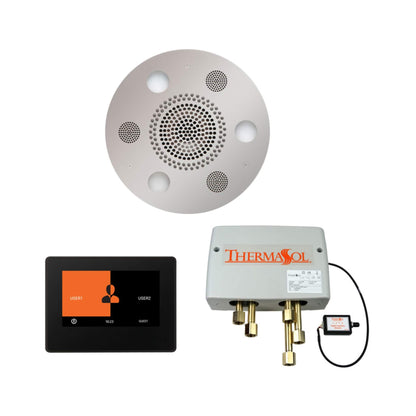 ThermaSol SignaTouch 7-Inch Digital Shower Steam Control Package With Serenity Rainhead [WSP7S/R] (SAK71572)