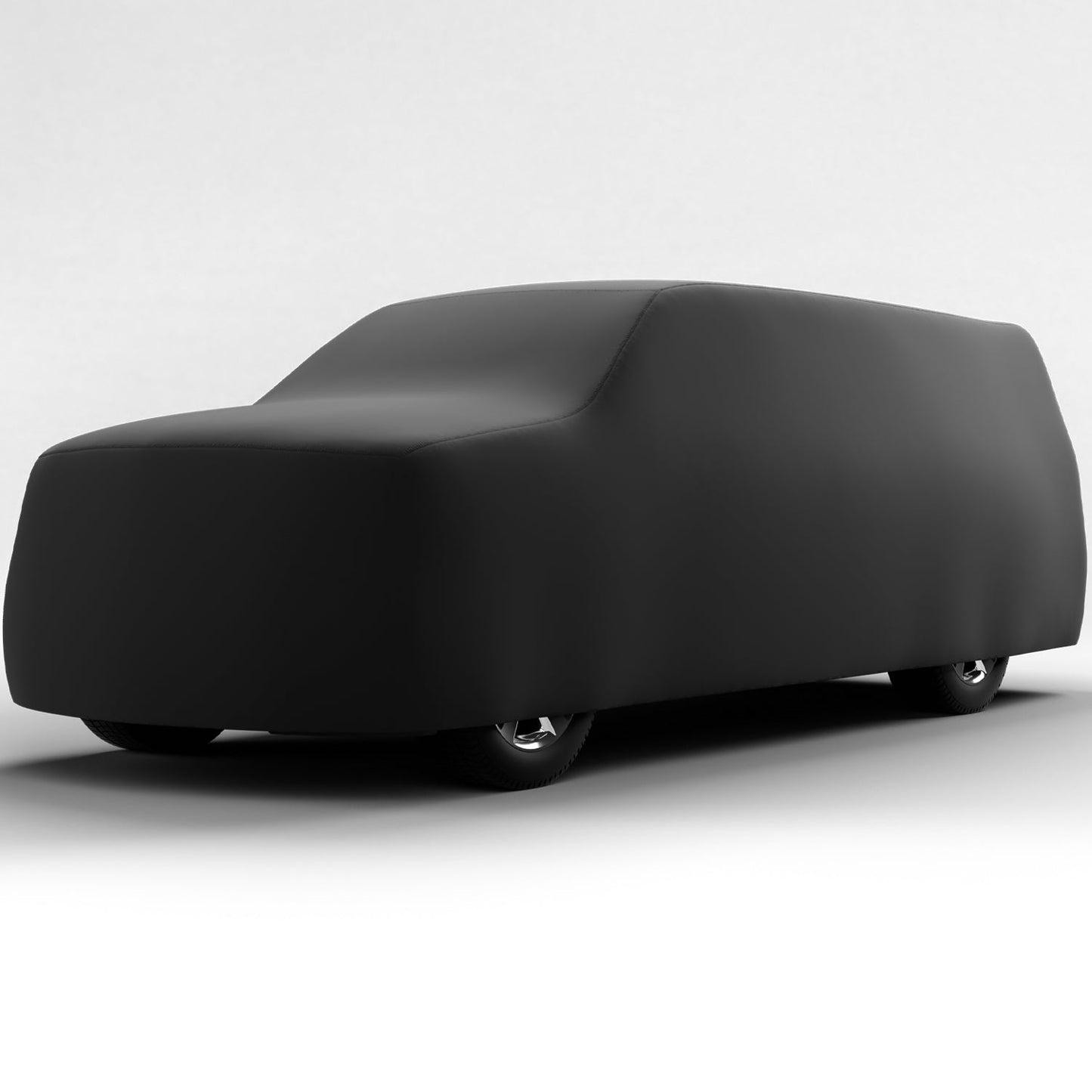 Black Satin BL - Black Car Cover for Ford Excursion 2000 SUV 4-Door