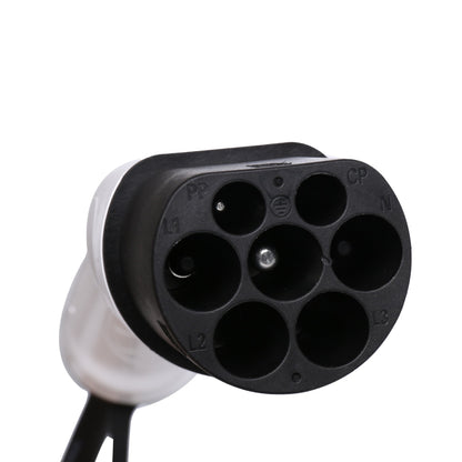 Type 2 to Type 2 EV Charging Cable 7kW/32A 16ft | Premium Copper | IP54 | 2-Year Warranty