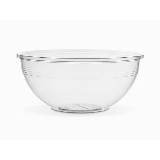 Vegware 32 oz PLA Salad Bowl, 185-Series, Clear (QTY 300), SKU RB-32