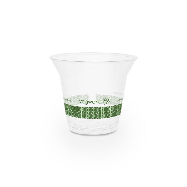Vegware 9 oz PLA Cold Cup, 96-Series (QTY 1000), SKU R300S-G