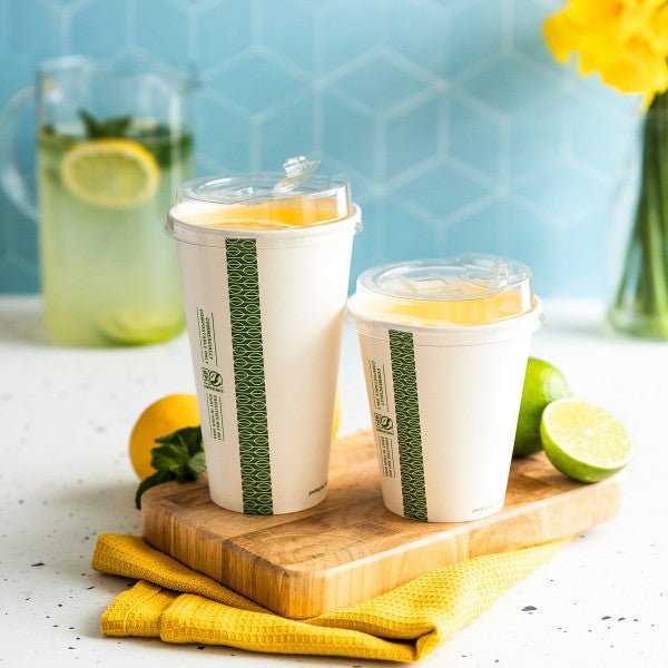 Vegware 16oz PLA-lined paper cold cup, 96-Series (QTY:1000)